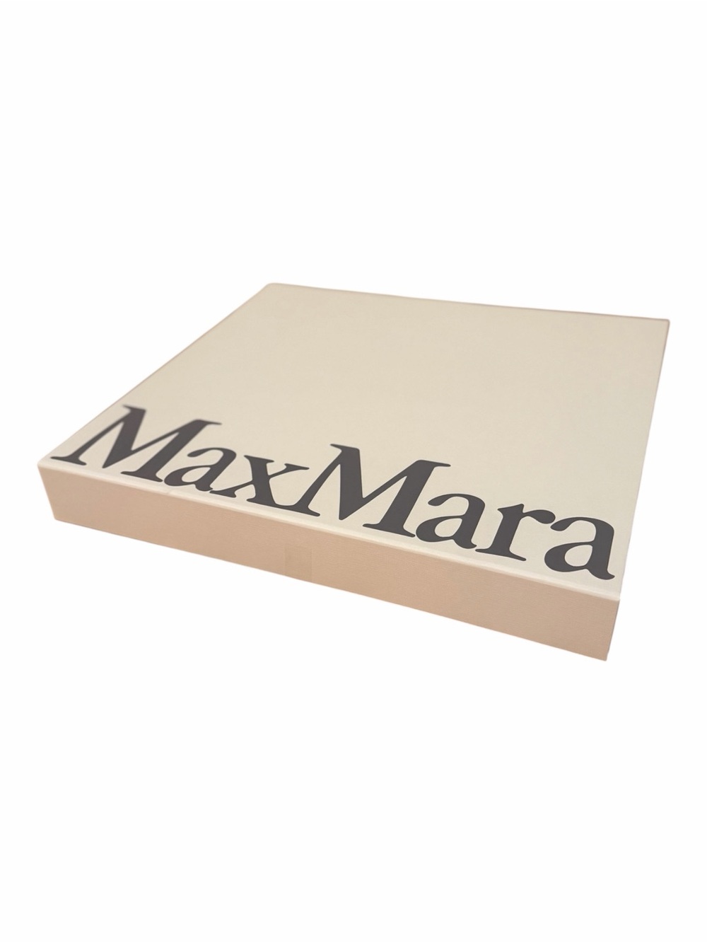 MaxMara Gift Storage Box with MaxMara Cards and MaxMara Return Letter 14X2X16